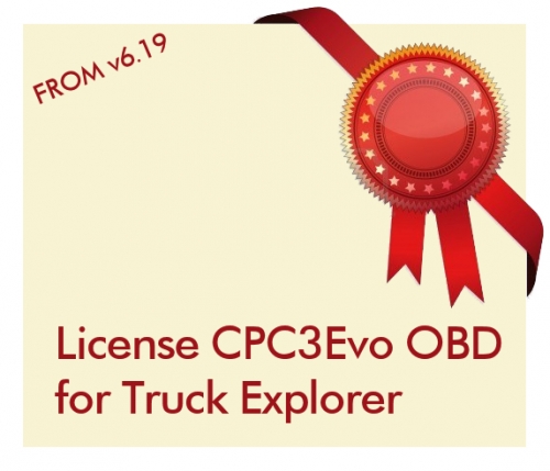 License CPC3Evo OBD